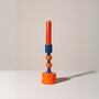Two Tone Aluminium Balloon Candle Holder, thumbnail 1 of 3
