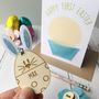 Personalised Boy's First Easter Decoration Card, thumbnail 4 of 6