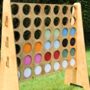 Four In A Row Wooden Large Wooden Garden Game, thumbnail 2 of 6