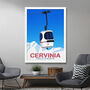 Cervinia Ski Resort Poster, thumbnail 2 of 6