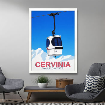 Cervinia Ski Resort Poster, 2 of 6