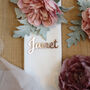 Rose Gold Acrylic Name Place Table Settings, thumbnail 12 of 12