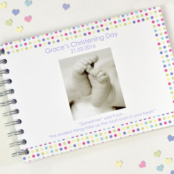 Personalised Christening Book, 4 of 12