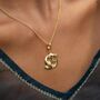 Gold Plated Koi Fish Charm Necklace, thumbnail 1 of 7