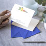 Personalised Welly Boot Correspondence Cards, thumbnail 2 of 12