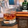 Personalised Whisky Glass W/ Miniature Whisky, thumbnail 10 of 12