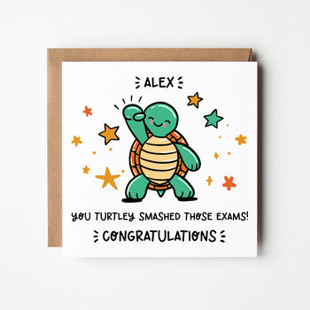 Gcse Exams Congratulations Card, 2 of 5