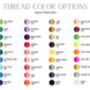 Monogramed Set Of Cosmetic Bags, thumbnail 6 of 6