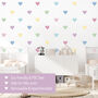 Colourful Heart Wall Stickers, thumbnail 2 of 3