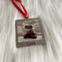 Personalised Photo Square Love Christmas Tree Decoration, thumbnail 1 of 4