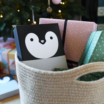 Penguin Family Recyclable Wrapping Paper Kit, 4 of 11