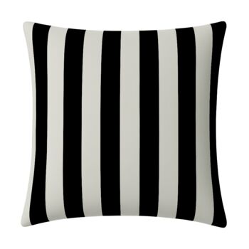 Hand Painted Sustainable Linen Cushion In Stripe Print, 9 of 12