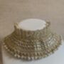 Gold Plated White Kundan Indian Choker Set, thumbnail 2 of 9