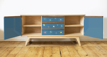 'Atomic' Hand Made Sideboard, 12 of 12