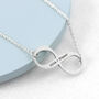 Personalised Infinity Twist Necklace, thumbnail 1 of 10