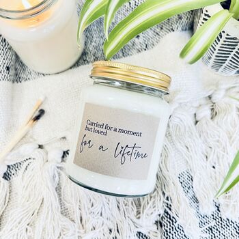 Baby Loss Candle Gift By Lollyrocket Candle Co | notonthehighstreet.com