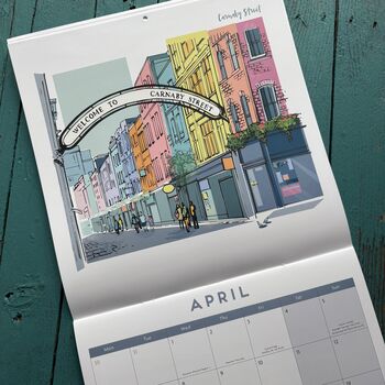 London Illustrated Locations 2026 Calendar, 7 of 12