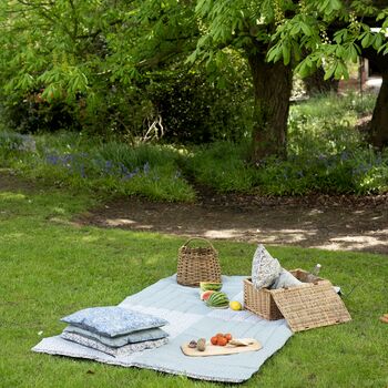 Liberty Luxe Huge Quilted Outdoor Picnic Rug, 2 of 5
