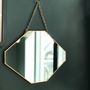 Gold Framed Octagonal Mirror, thumbnail 1 of 1
