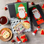 'Santa' Biscuit, Coffee And Tea Letterbox Gift Box, thumbnail 2 of 3