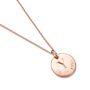 Personalised Rose Gold Plated Initial And Date Necklace, thumbnail 11 of 12