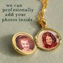 Pearl Sun Gold Vermeil Locket, thumbnail 5 of 10