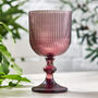Set Of Four Luxury Rouge Wine Glasses, thumbnail 3 of 6