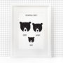 Our Family Print, Personalised A4 Bear, thumbnail 4 of 6
