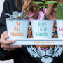 Personalised Funny Plant Tray And Pots, thumbnail 4 of 5