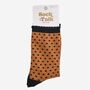 Women's Glitter Socks Pumpkin Small Polka Dots, thumbnail 5 of 5