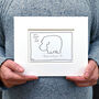 'Hippopottymouth' Naughty Hippo Cartoon, thumbnail 1 of 5