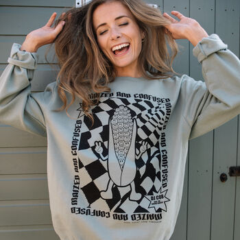 Maized And Confused Unisex Graphic Sweatshirt, 2 of 3