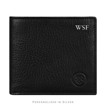 Personalised Soft Leather Wallet 'Ticciano Soft Grain', 9 of 12