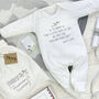 'Mum To Be' Babygrow, A Perfect Baby Shower Gift, thumbnail 2 of 12