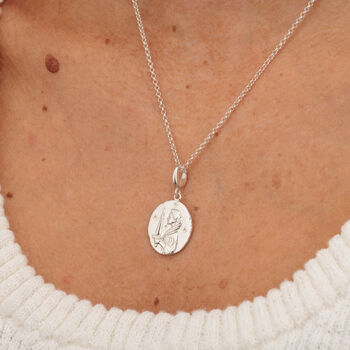 Virgo Zodiac Necklace, Sterling Silver Or Gold Plated, 2 of 11