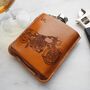 Motorcycle Personalised Hip Flask In Gift Box, thumbnail 6 of 10