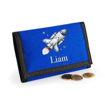 Personalised Childrens Wallet Boys, Kids Coin Purse, 5 of 8