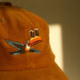 Vintage Toucan Embroidered Corduroy Hat, thumbnail 2 of 7