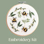 Bee Hand Embroidery Kit, thumbnail 1 of 5
