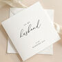 Luxury Wedding Day Card To My Husband With Wax Seal, thumbnail 7 of 9