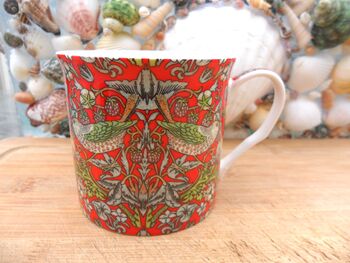 Set Of Six Palace Mugs In Assorted William Morris Designs, 6 of 11