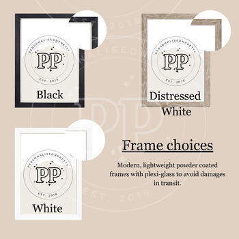 Personalised Star Map Wedding Print, Wedding Gift, 4 of 4