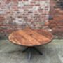 Industrial Reclaimed Round Dining Table 042, thumbnail 3 of 6
