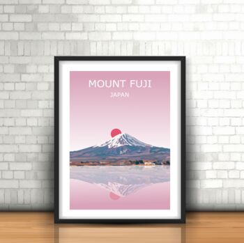Mount Fuji Japans Highest Peak Art Print, 4 of 4