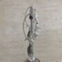 Oxidised Silver Pearl Jhumki Earrings, thumbnail 4 of 4