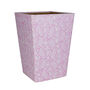 Recycled Pastel Paisley Waste Paper Bin, thumbnail 2 of 5