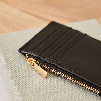 Personalised Black Essential Card Holder, 3 of 4