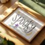Spooky Stars And Moon Halloween Art Print, thumbnail 5 of 7