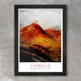 Catbells From Skelgill Abstract Poster Print, thumbnail 1 of 3