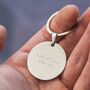 'One Who Finds A Friend Finds A Treasure' Keyring, thumbnail 2 of 5